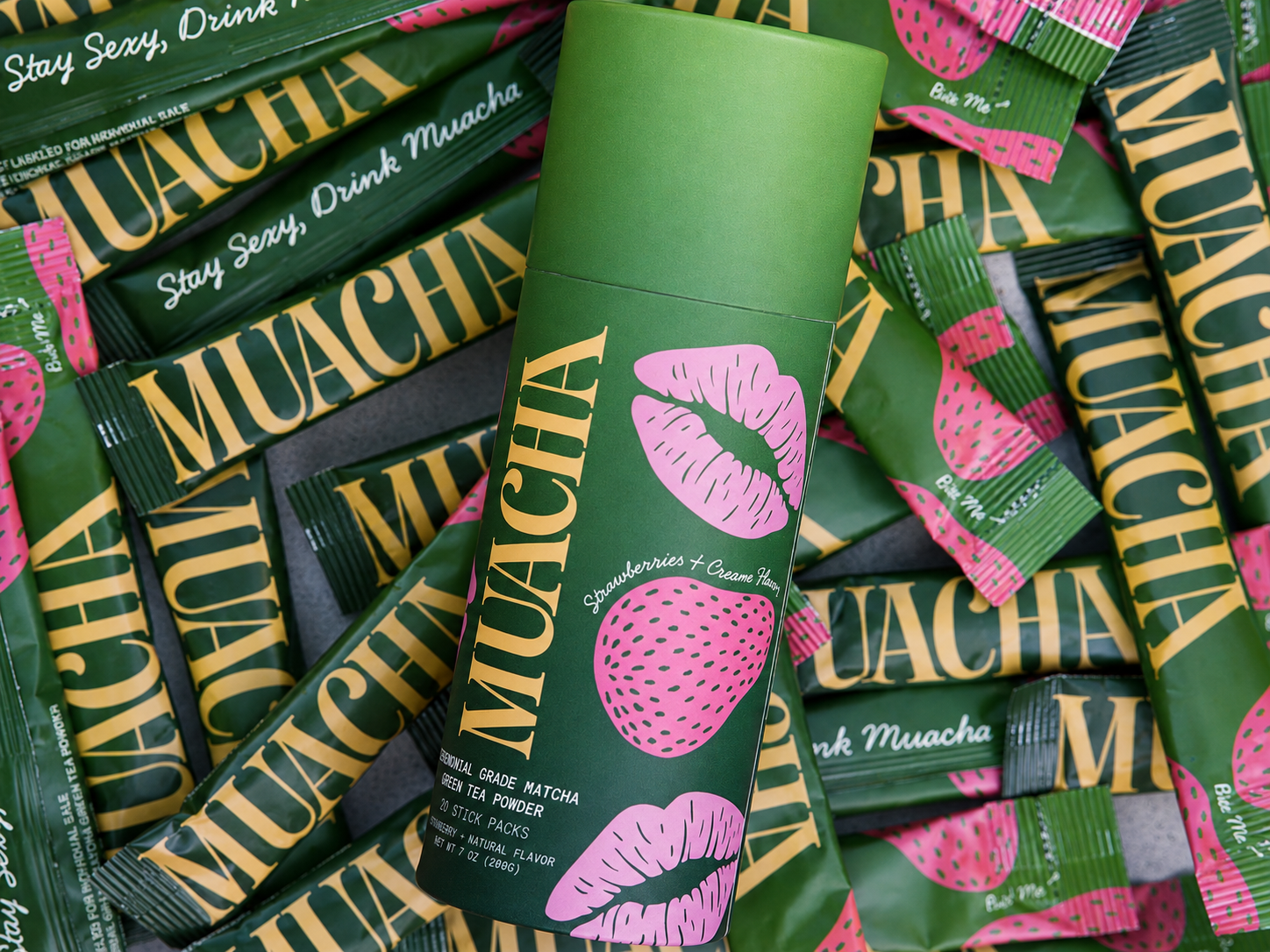 Strawberries & Cream Matcha