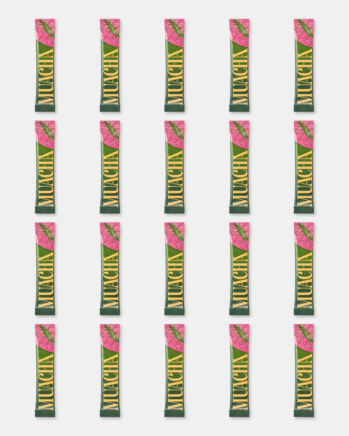 Muacha Classic Ceremonial Grade Matcha Sticks, 20 Pack