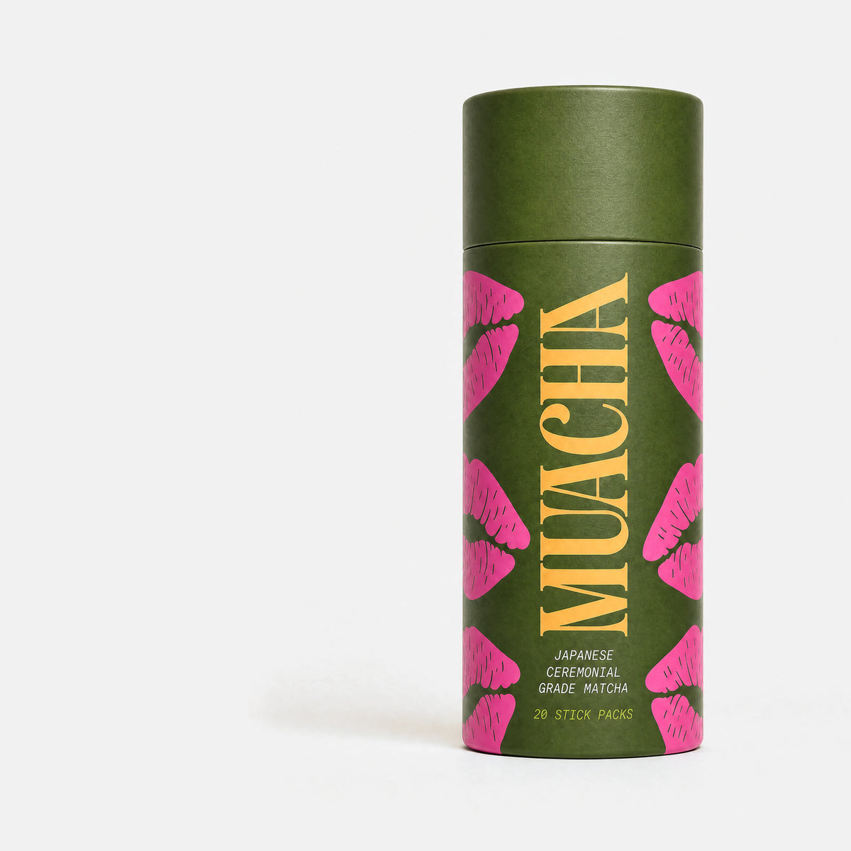 Classic matcha tube and stick pack